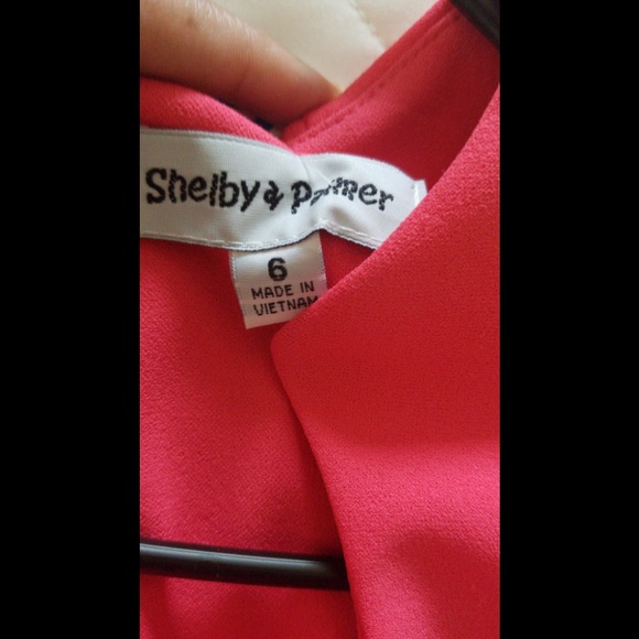 Shelby & Palmer Women's Career Dresses FIRE - Fire - Picture 4 of 5